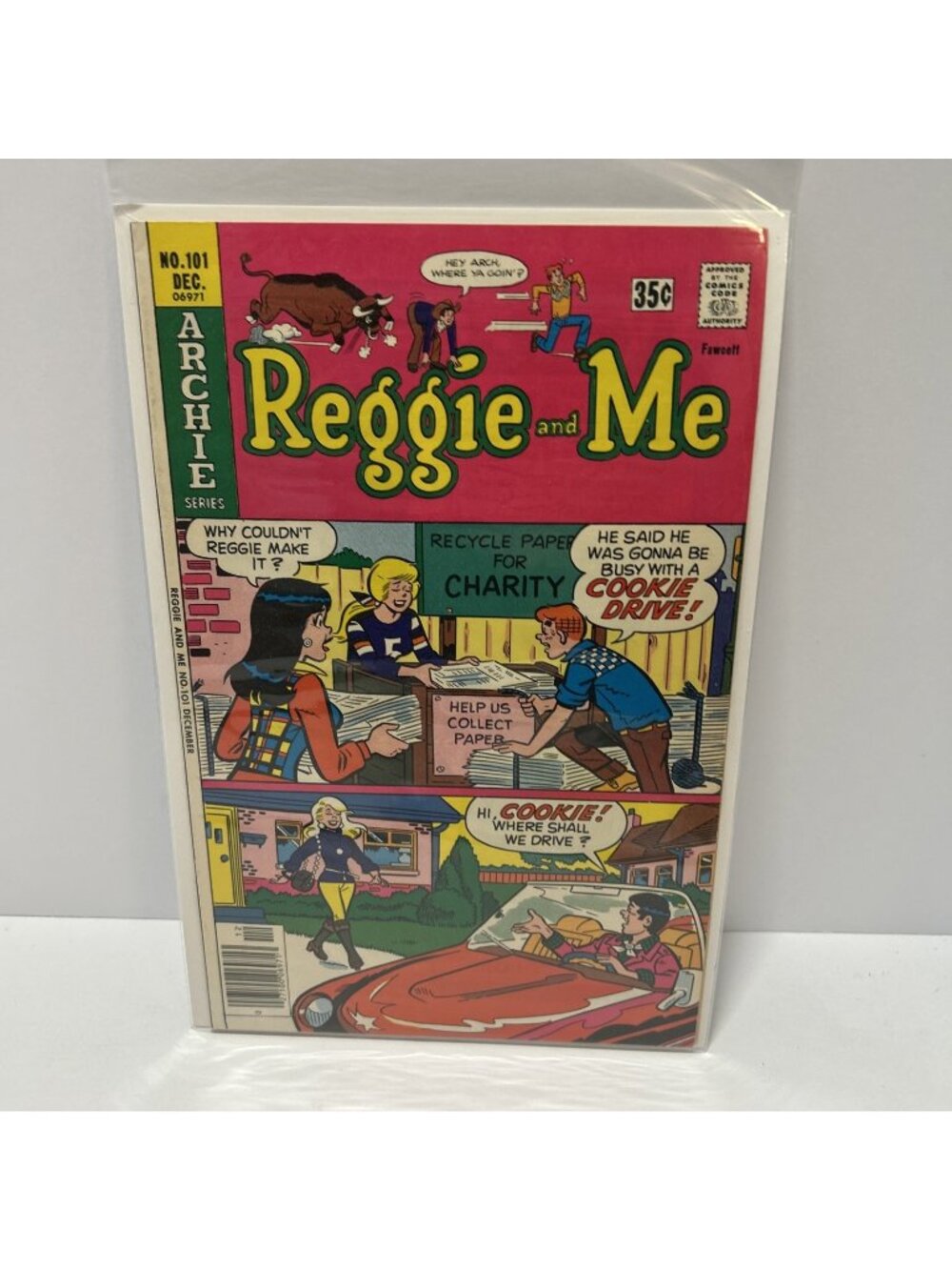 Reggie and Me #101 Comic Book Archie Series 06971 High-Grade Comic Book